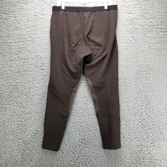 Tory Burch Pants Womens Large Brown Terry Equestrian Riding Breeches *Read* - Picture 8 of 11